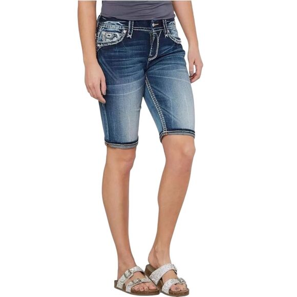 Rock Revival Sundee Easy Bermuda Stretch Short size 30 - Picture 1 of 9